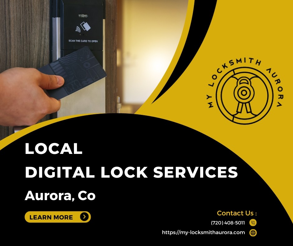 Servicios locales de cerraduras digitales en Aurora, Co